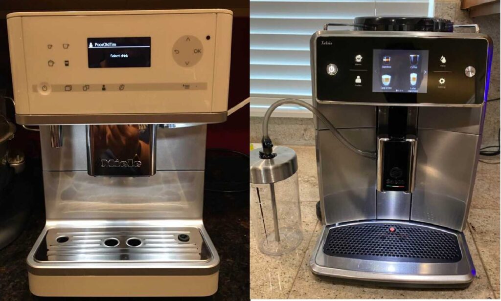 Miele CM6350 vs Saeco Xelsis