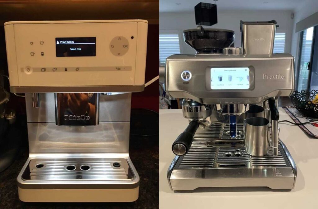 Miele CM6350 vs Breville Oracle