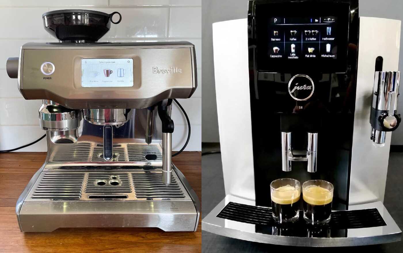 Breville Oracle Touch vs Jura S8